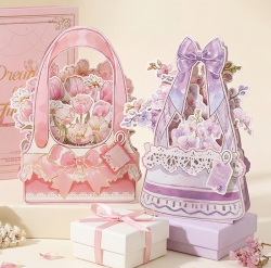 Flower Basket 3D Pop-Up Card
