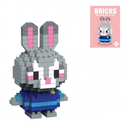 Bricks Block Police Bunny