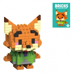 Bricks Block Red Fox