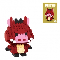 Bricks Block Wild Boar