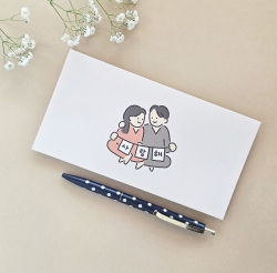 a set of money envelopes-C