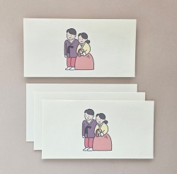 a set of money envelopes-C