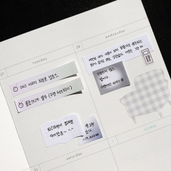 mini sticky memo pad