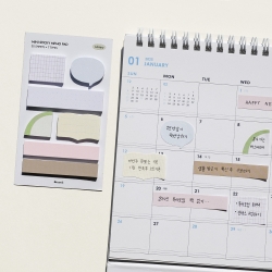 mini sticky memo pad