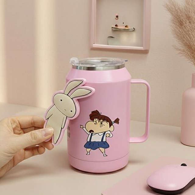 Crayon Shin-chan Opener Magnet Giant Stainless Mug