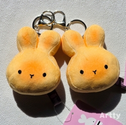 Butto Salt Bread Face Keyring