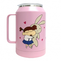 Crayon Shin-chan Opener Magnet Giant Stainless Mug
