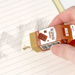 Milk Carton Eraser, 24pcs