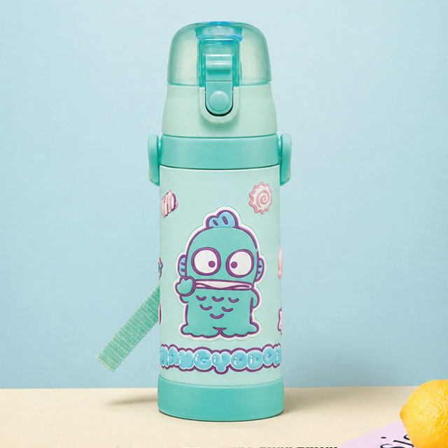 Hangyodon Marshmallow Gummy 3D One-Touch Stainless Steel Bottle 480ml