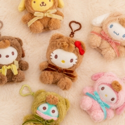 Sanrio Latte-Bear Plush Bag Charm 13cm