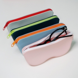 Silicone waterproof glasses sunglasses multipurpose storage case