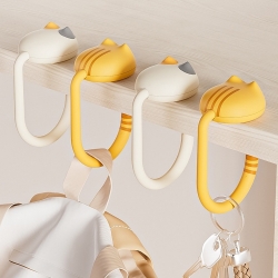 Cat Character Desk Table Backpack Bag Hanger