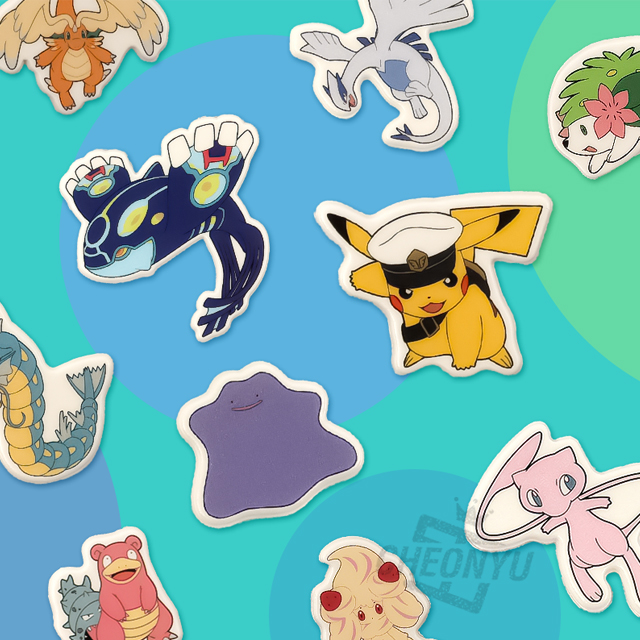 Pokemon Legend 3D Pop-Up Sticker, set of 20