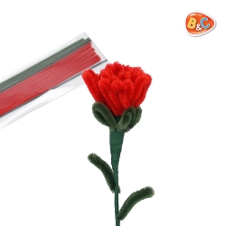 Moru Carnation Flower Making DIY Kit Parents' Day Teacher's Day Gift