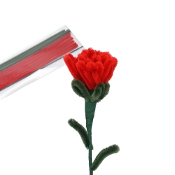 Moru Carnation Flower Making DIY Kit Parents' Day Teacher's Day Gift