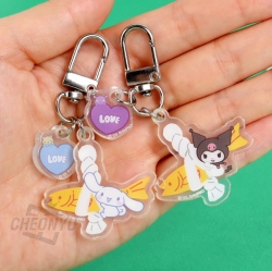 Sanrio Amulet Keyring, 27pcs