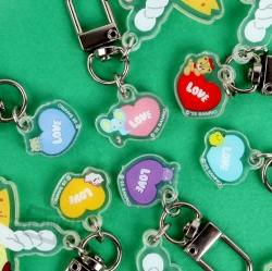 Sanrio Amulet Keyring, 27pcs