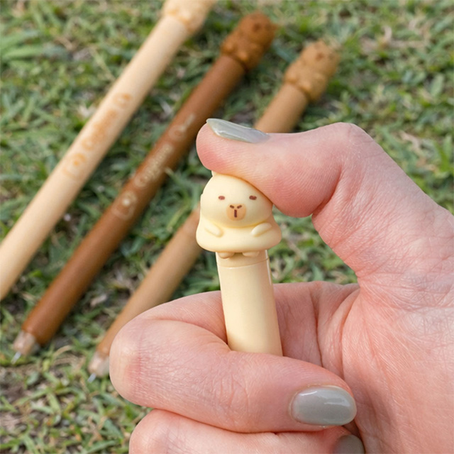 Soft Capybara Erasable Gel Pen(0.5mm), set of 24