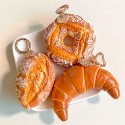 Realistic Bakery Squishy Keyring, Random