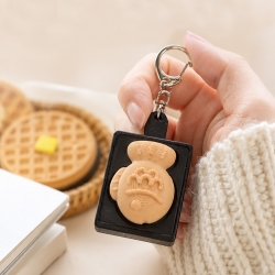 Bungeoppang Waffle Clicker Keyring, 8pcs