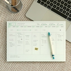 Flow A4 Weekly Pad