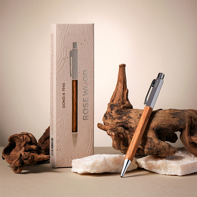 Dong-A 80th Anniversary Rose Wood Pen