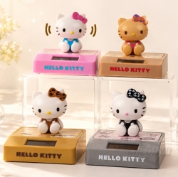 Hello Kitty Solar Swinging Figure