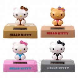 Hello Kitty Solar Swinging Figure