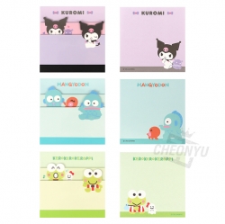 Sanrio 3-Size Memo Pad