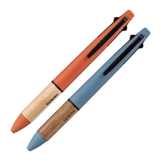 uni-ball Jetstream × Karimoku 4-Color Ballpoint & Mechanical Pencil Multi Pen