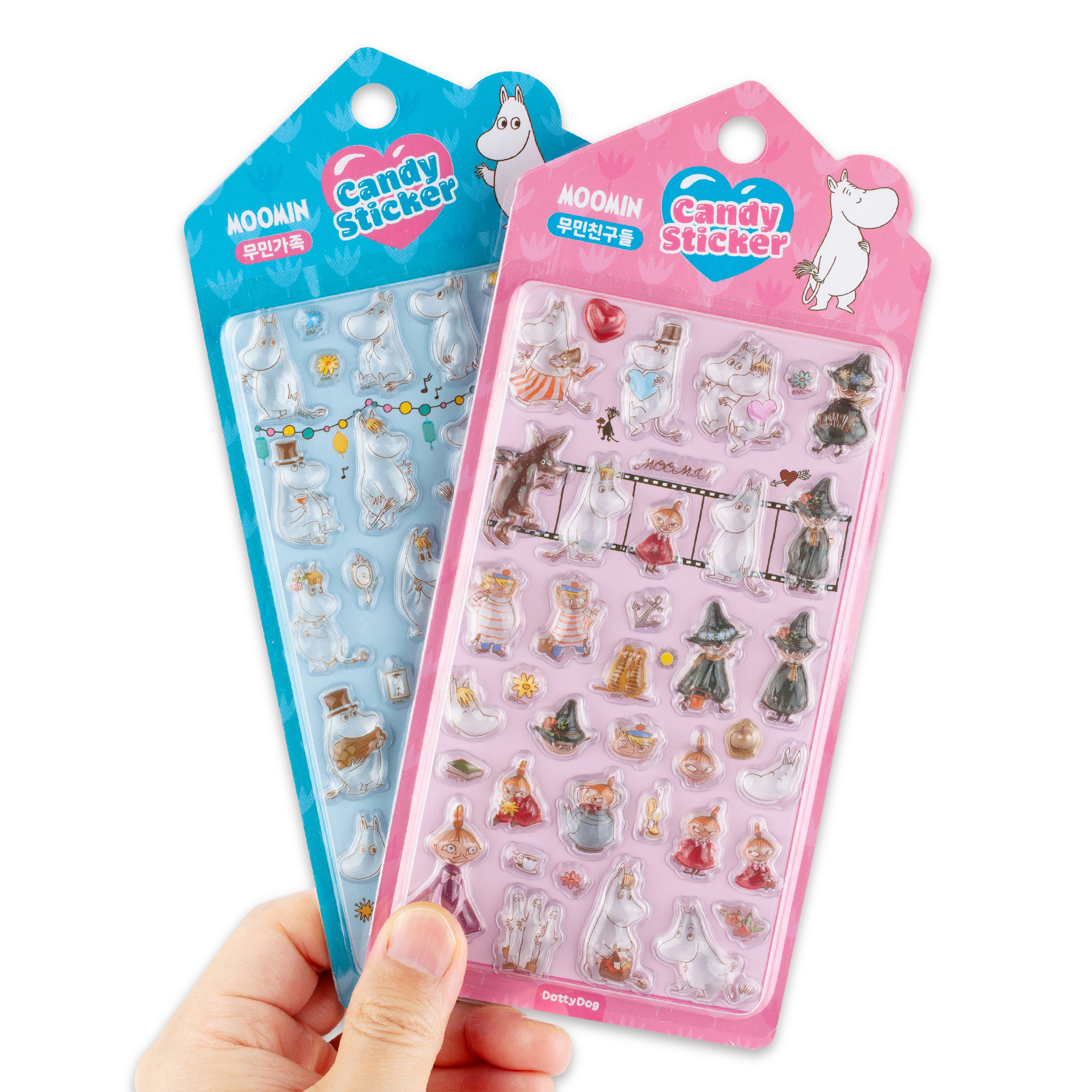 Moomin Candy Sticker 16pcs