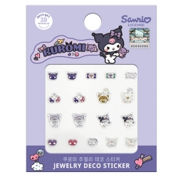 Kuromi Jewelry Deco Stickers