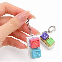 TV Character Double Click Keycap Keyring, Random