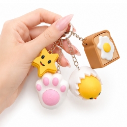 Character Click Keycap Keyring, Random