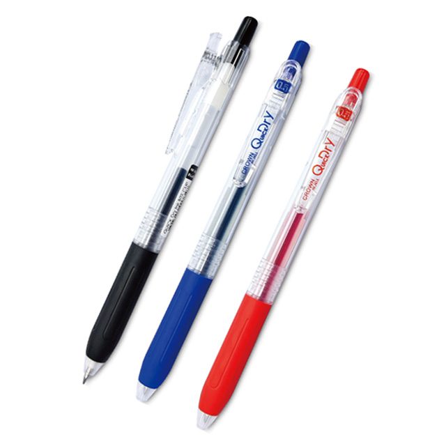 Quick Dry Byte Ballpoint Pen 0.5mm Set of 12