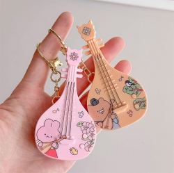 Joseon Soondeok Playing the Bipa Keyring, 8pcs
