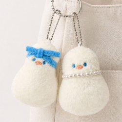 Squeak! Duck Plush Keyring, Random