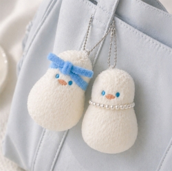 Squeak! Duck Plush Keyring, Random