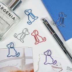 50 Puppy-Shaped Memo Clips