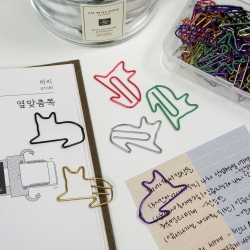 50 Cat-Shaped Memo Clips