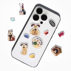 Wallace & Gromit Acrylic Stickers, Random