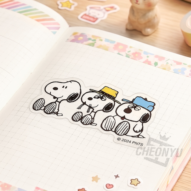 Snoopy Removable Sticker – Snoopy, Spike & Olaf