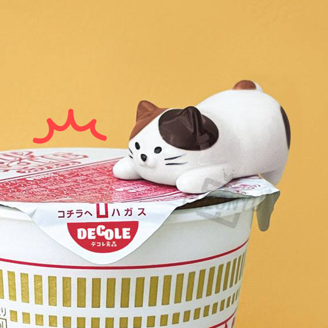 Cup Noodle Lid Holder Chopstick Rest