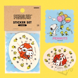 Snoopy Sticker 2-Sheet Set – Snoopy & Friends
