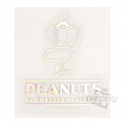 Snoopy Embossed Sticker – Woodstock