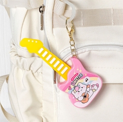 Lazy Star Playing Guitar Keyring, Random