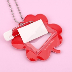 Sanrio Characters Random Name Tag Badge Keyring