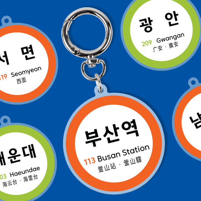 Fun Keyring Subway Busan