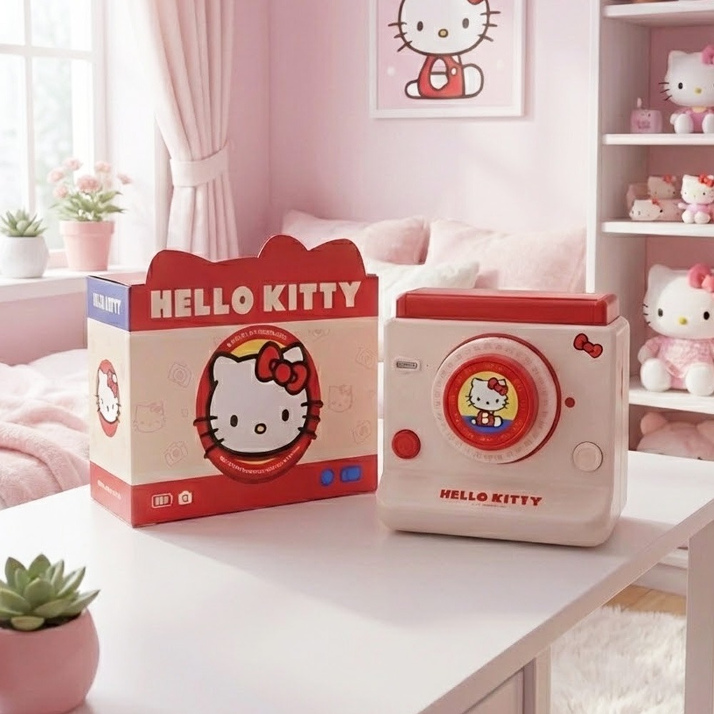 Hello Kitty Perpetual Calendar Polaroid Speaker