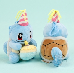 Squirtle Birthday Cake Bag Charm 12cm